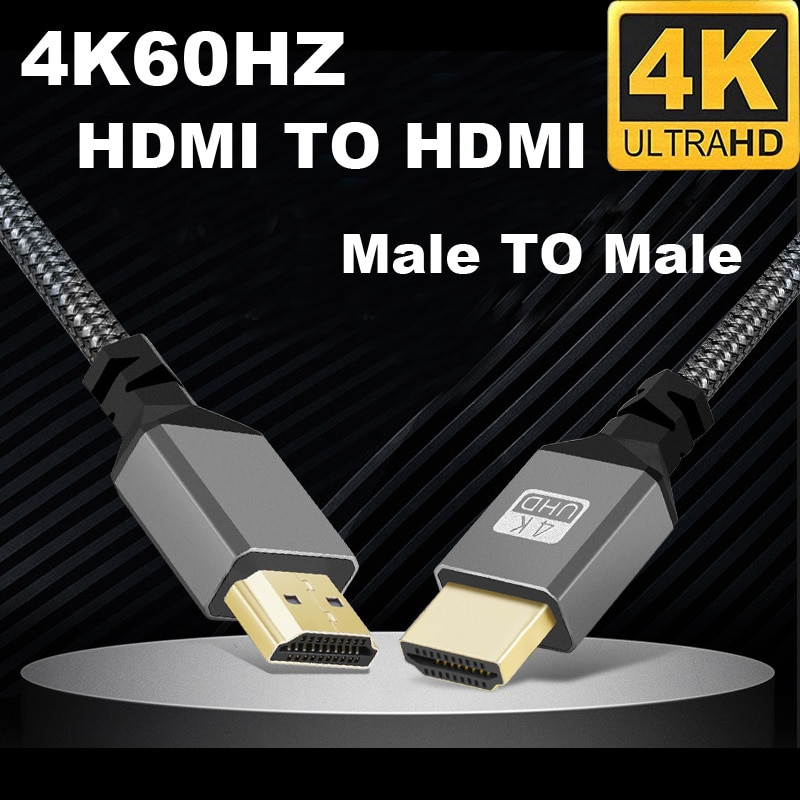 1/1.5/2/3/5/7.5/10M Ϸ 극̵ HD 4K@60HZ ȣȯ HDMI-HDM Ȯ - ÷ ̺(HDT PS4/3 TV ī޶ HDTV)